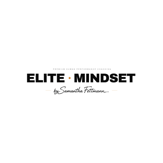 Logo Elite Mindset Samantha Fettmann – client Téméraire Marketing Luxembourg